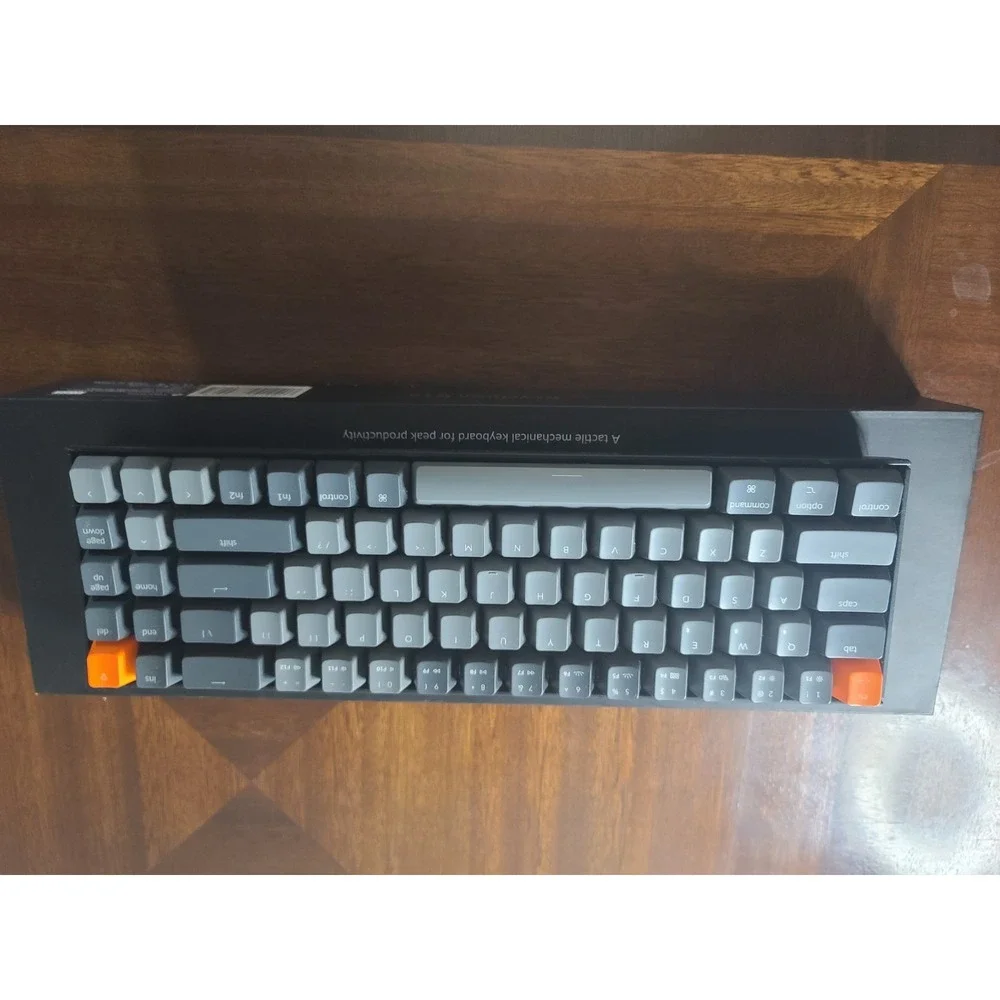 Keychron K14 Bluetooth Wireless Mechanical Keyboard K14G2 Black Grey Tactile